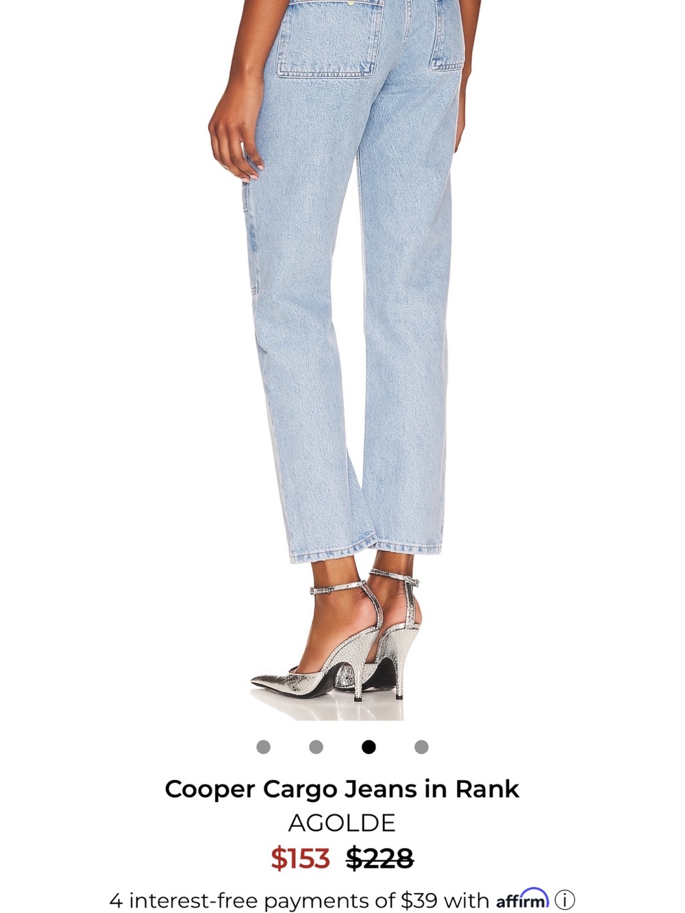 Agolde cooper Cargo Jeans - Picture 2 of 5